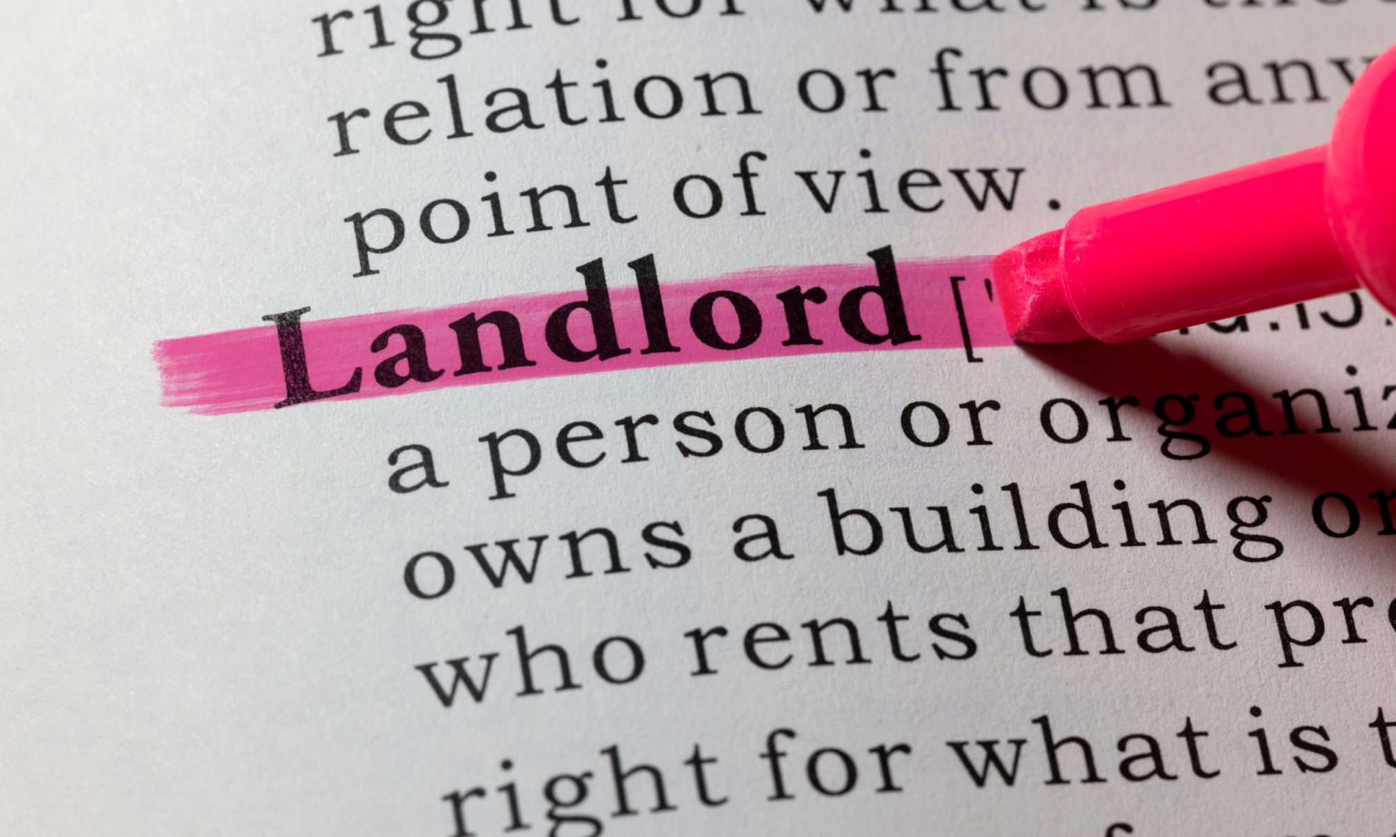 the landlords dictionary